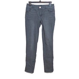 1822 Denim Skinny Jeans Womens 27 Gray Low Rise Retro 90s Y2K Stretch Denim